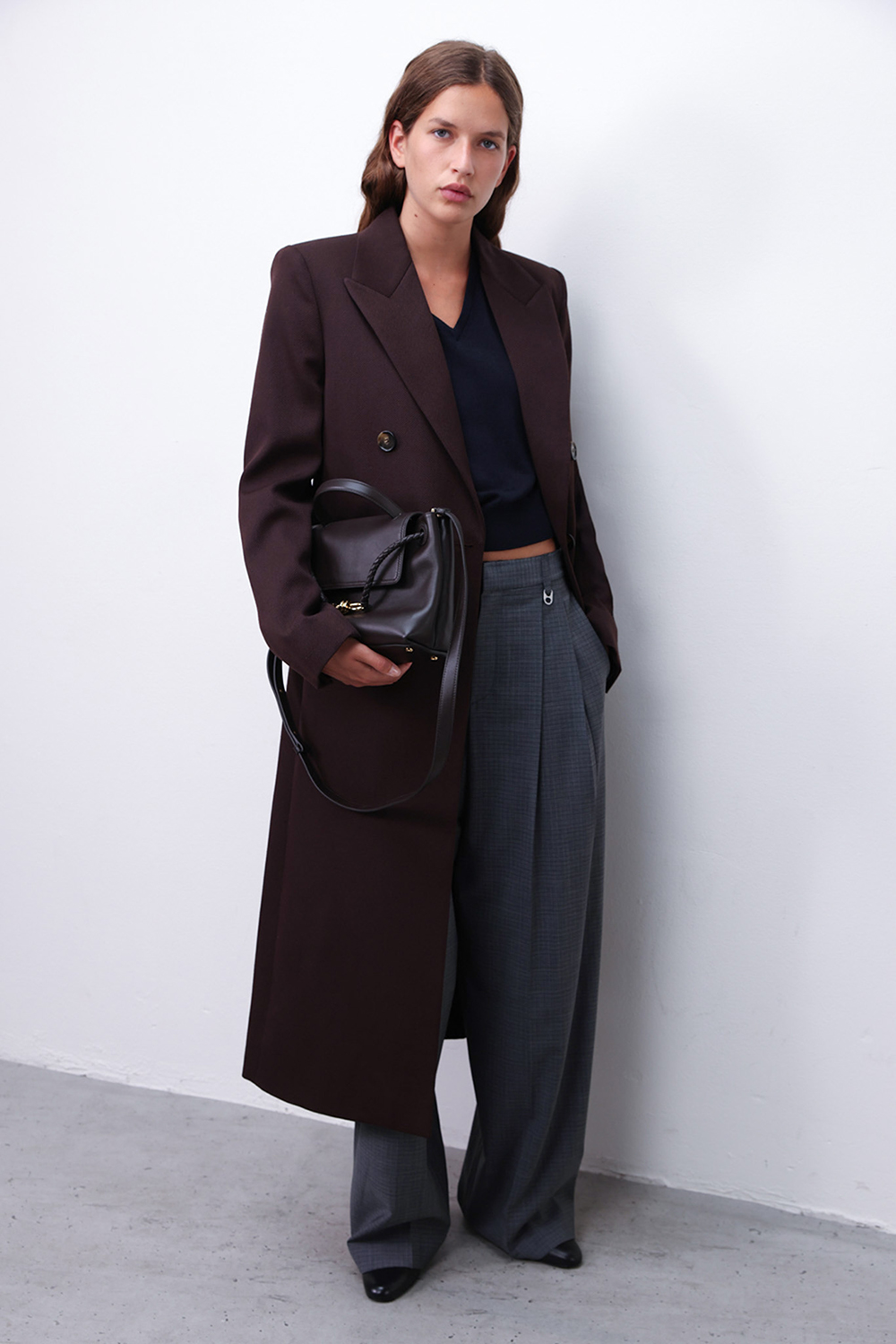 מכנסי קפלים מחוייטים